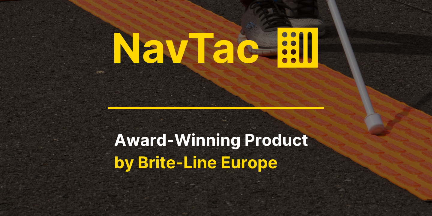 Brite-Line gewinnt Intertraffic Award 2026 für „NavTac“ – mehr Barrierefreiheit im Straßenraum.