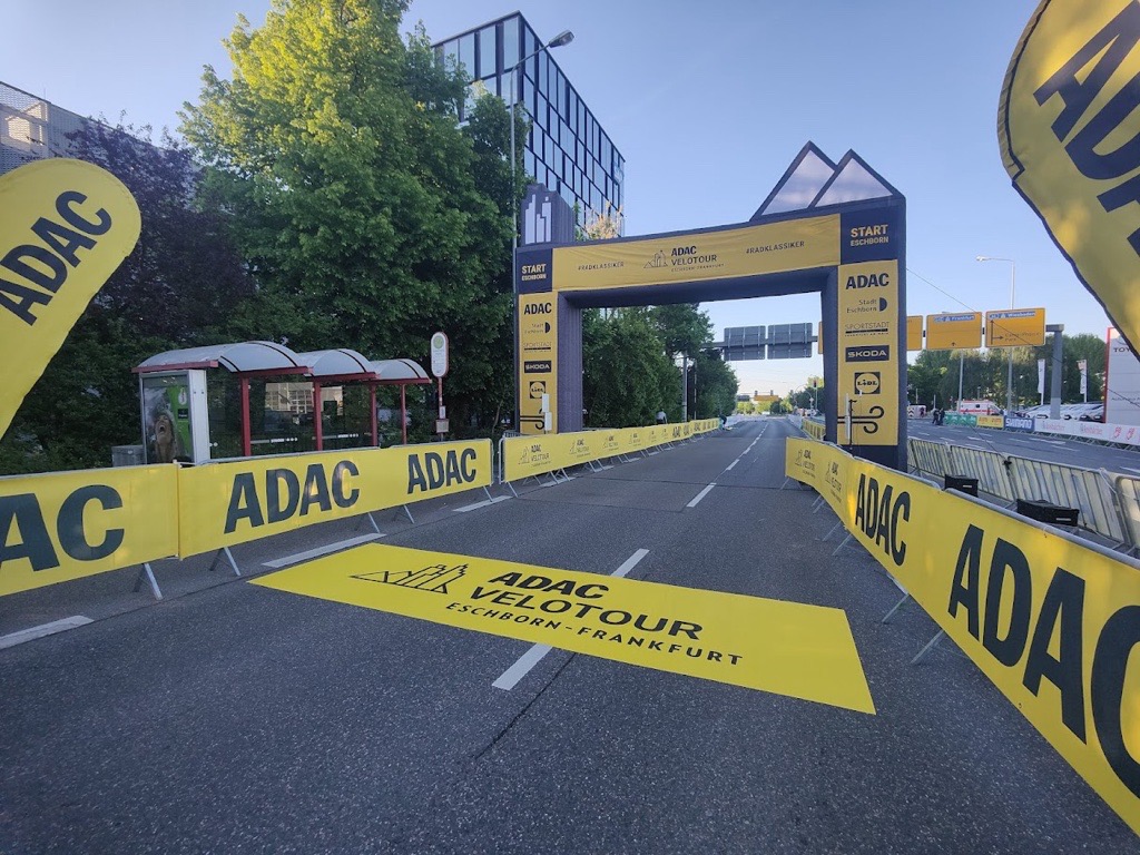 Pagaidu marķējums sporta pasākumiem 