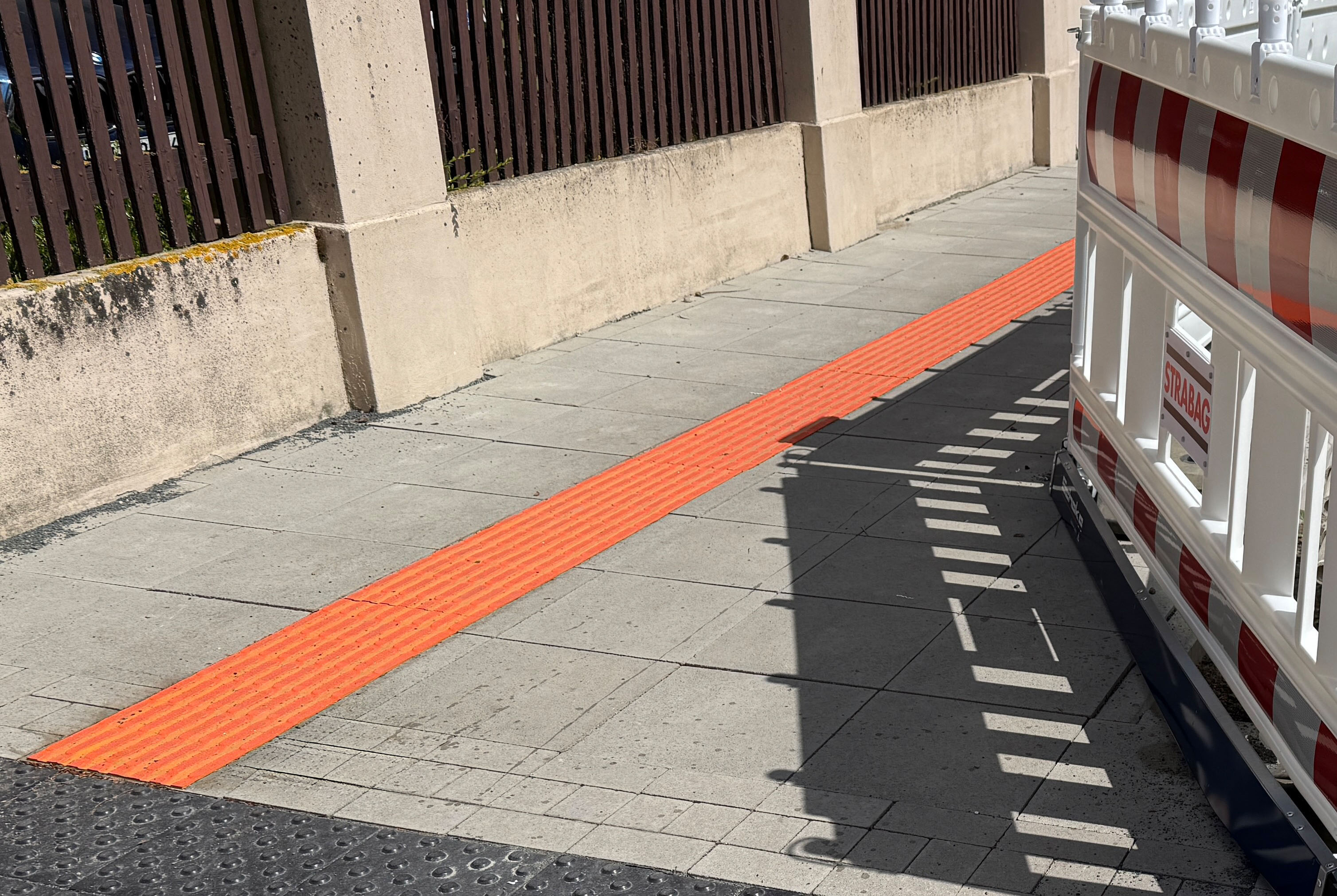 Baustelle mit NavTac