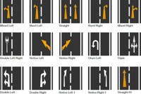 Additional Road Marking Arrows
