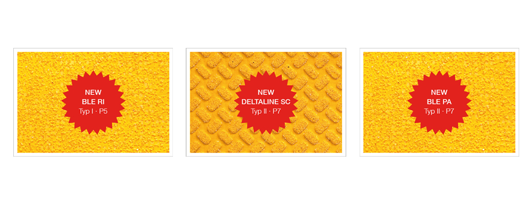 Neue temporäre Folien